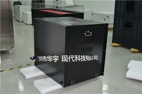 我司21號發(fā)貨浙江，為浙江某公司提供定制款恒溫恒濕戶外投影儀安裝柜(圖3)
